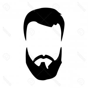 300x300 Design Men Vector Silhouette Shapes Haircuts Rongholland