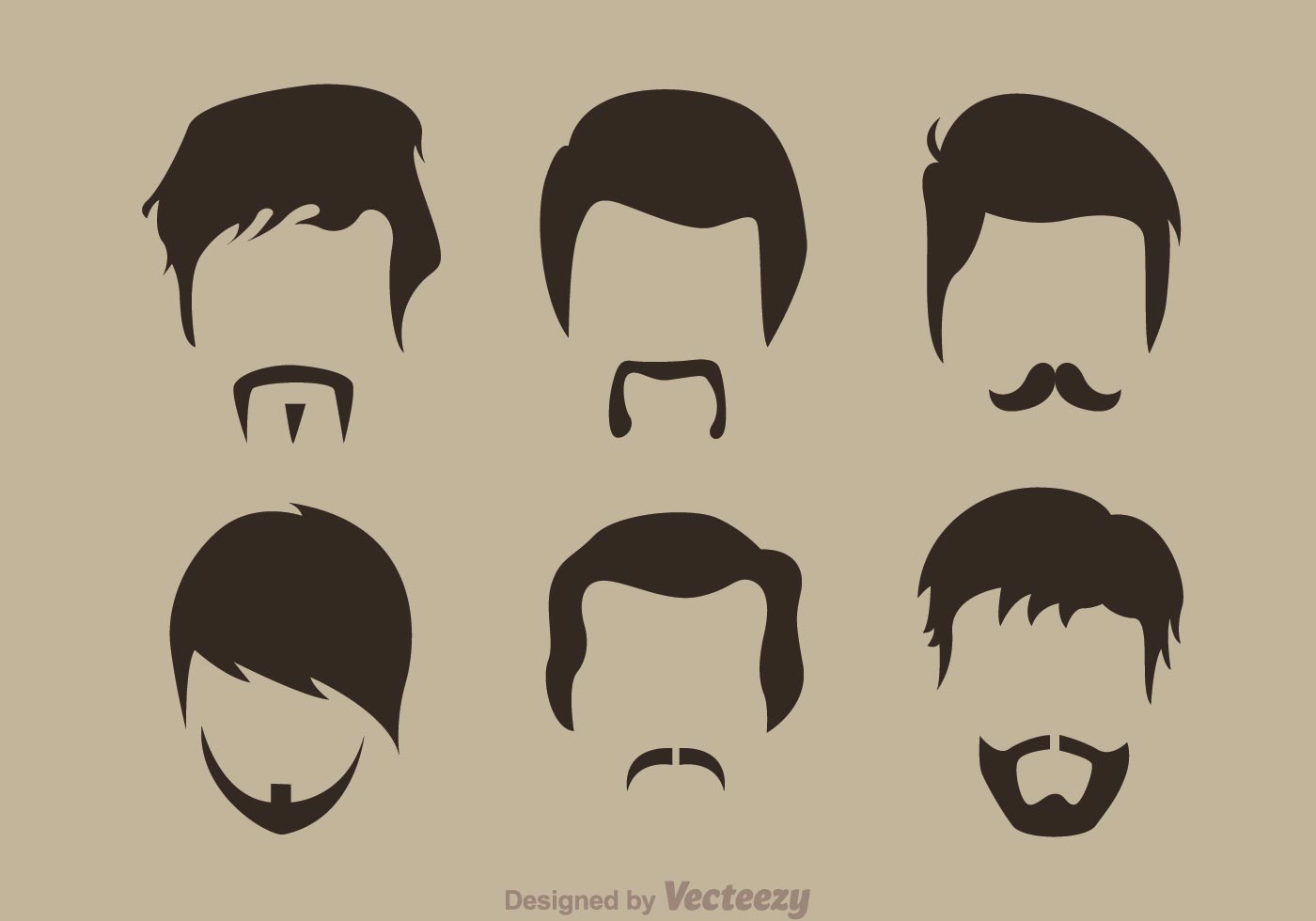 1400x980 Vector Beard Man Icons Snoozepost