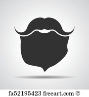 180x195 Free Beard Vector Art Prints And Wall Artwork Freeart