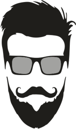 256x436 Collection Of Free Mustache Vector Beard. Download On Ubisafe
