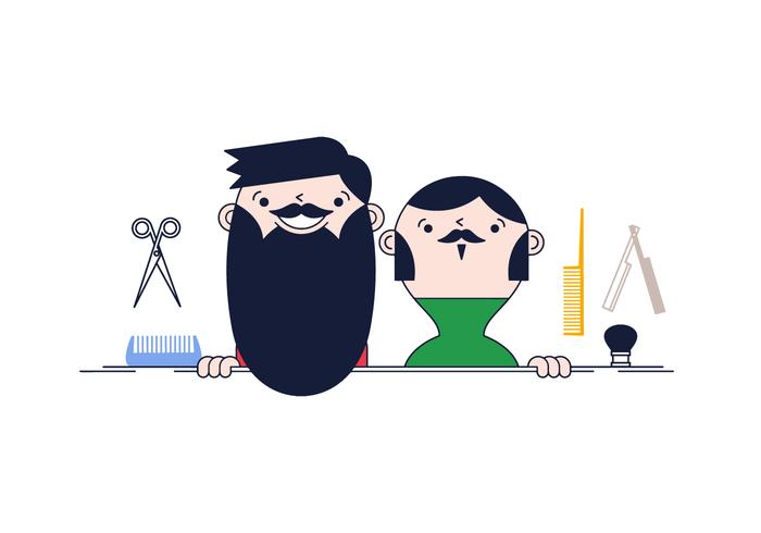 700x490 Beard Free Vector Art