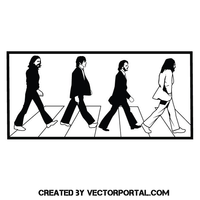 660x660 Beatles Music Band Vector Image