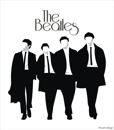 438x500 Beatles Vector Alfredo Vargas