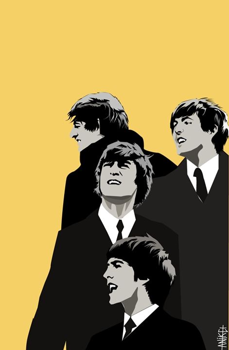 471x720 Beatles Vector Art Made By Me ) My Artwork In 2018