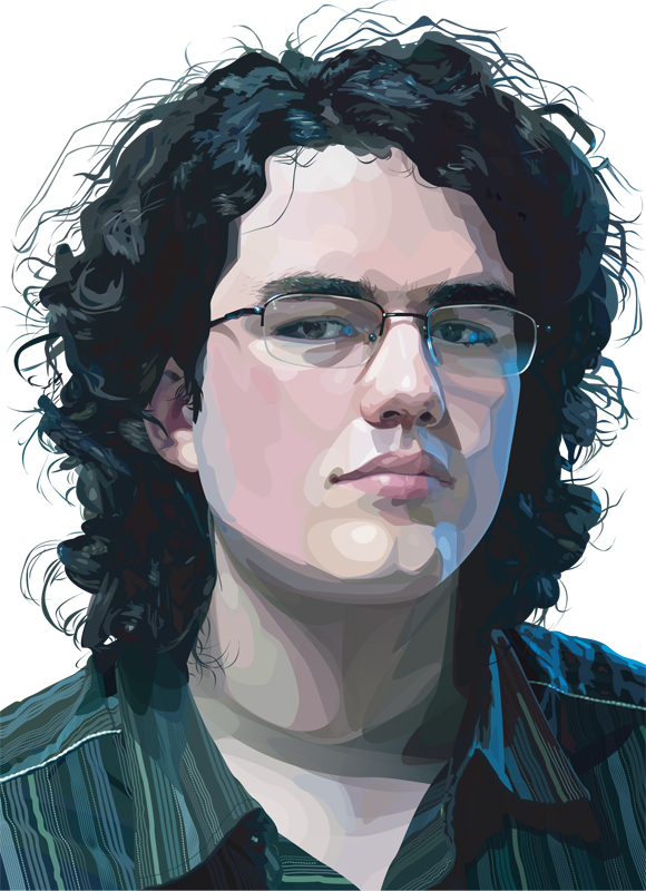 580x800 20 Beautiful Vector Portraits