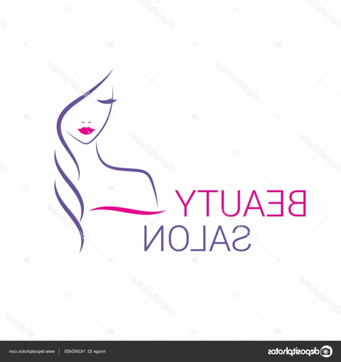 1155x1228 Stock Illustration Beautiful Woman Vector Logo Template Shopatcloth