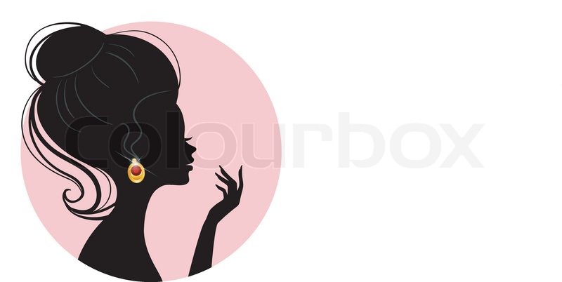 800x402 Vector Illustration Of Beautiful Woman Stock Vector Colourbox