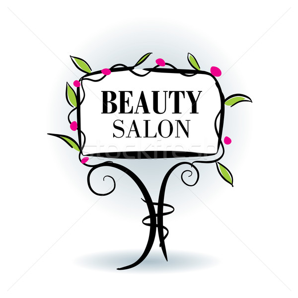 600x600 Logo Beauty Salon Vector Illustration Aleksej Butenkov (Butenkow