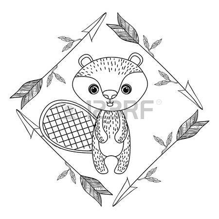 450x450 Drawn Beaver Vector 29