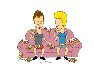 400x320 Free Beavis And Butt Head Psd Vector Graphic