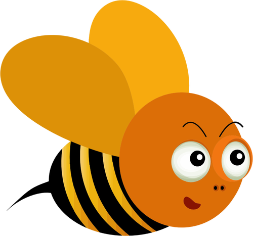 500x467 Bee Vector Illustration Public Domain Vectors