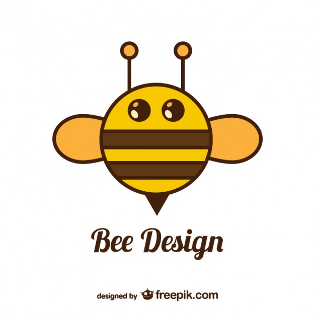 626x626 Circle Bee Vector Free Download