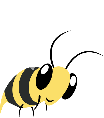 441x500 Fim Bee Vector By Kinnichi