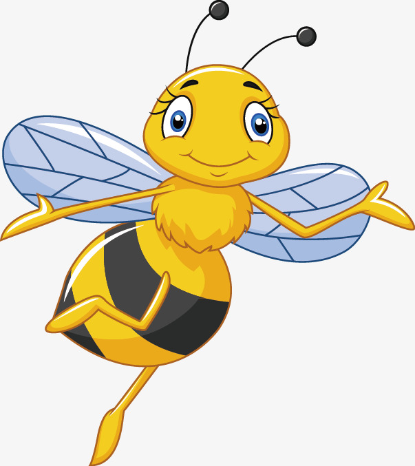 603x677 Industrious Bees Vector, Hard Working, Bee, Vector Png And Vector
