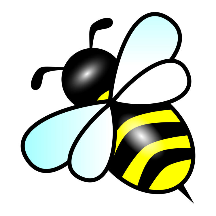 750x750 Bee Vector