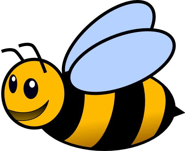 600x492 Bee Clip Art Free Vector 4vector