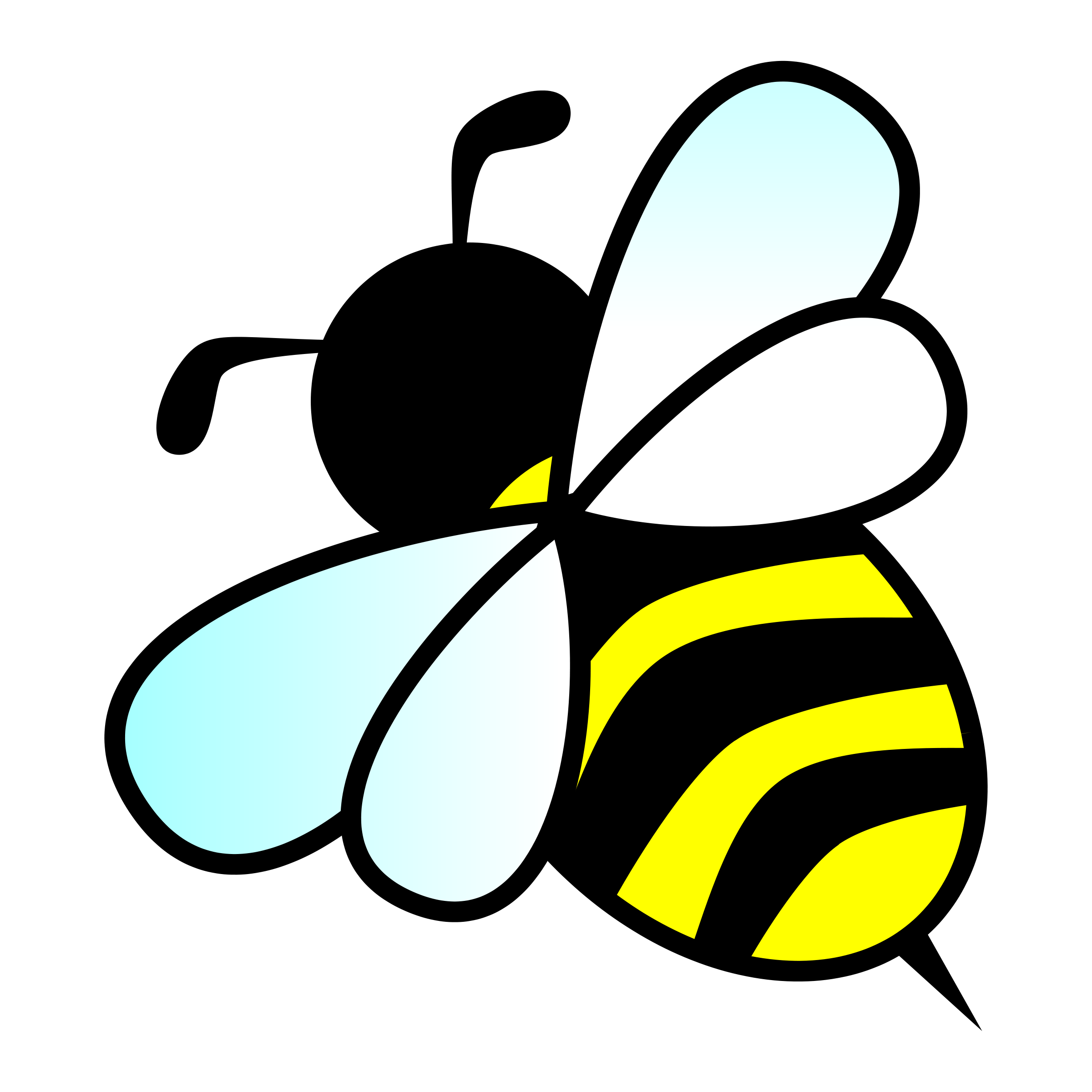 2400x2400 Clipart Bee Vector
