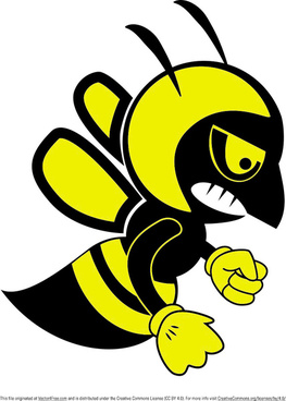 263x368 Fighting Bee Vector Png Images, Backgrounds And Vectors For Free