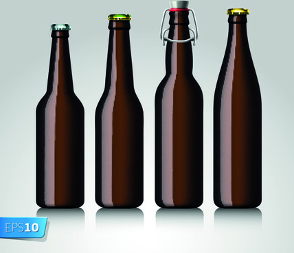 428x368 Beer Bottle Free Vector Download (1,619 Free Vector) For