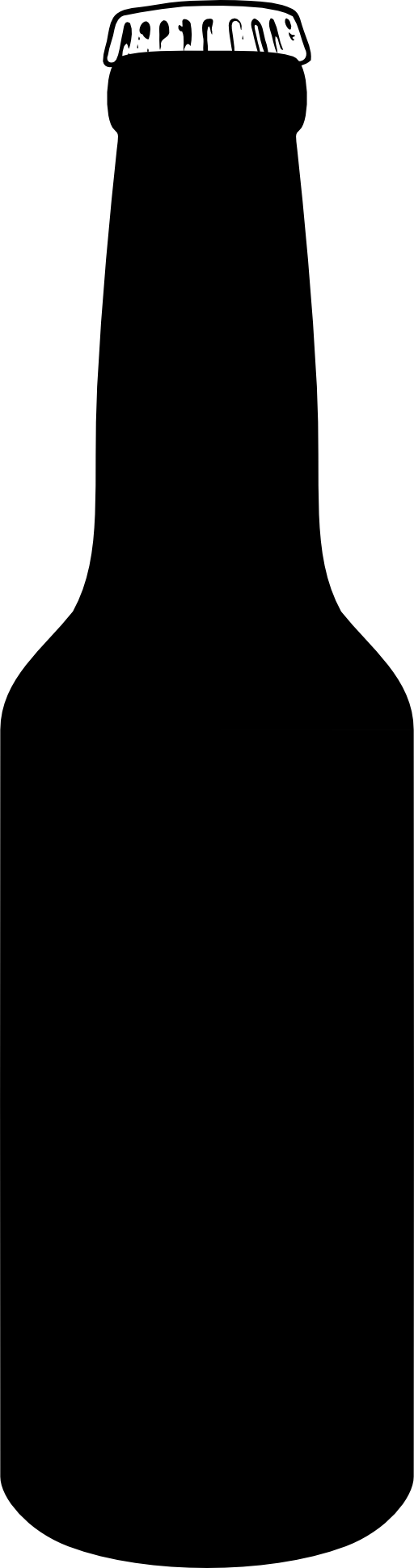 512x1941 Beer Clipart Silhouette