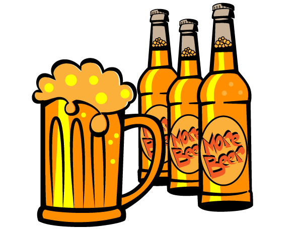600x455 Free Download Of Free Beer Bottle Vector Clip Art Vector Graphic