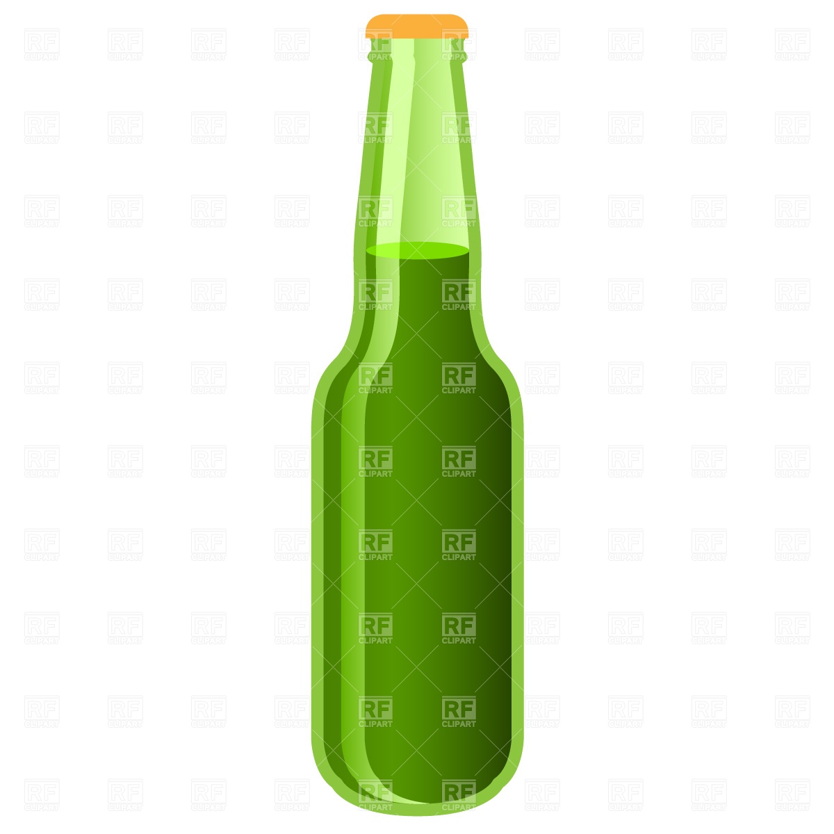1200x1200 Green Beer Bottle Free Vector Image Vector Artwork Of Food And