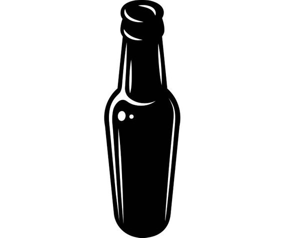 570x476 Beer Bottle Vector