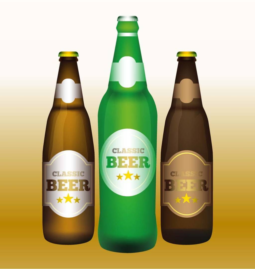 1024x1079 Beer Bottle Vector Template Download Free Download Eps Files