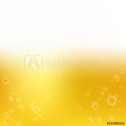 500x500 Smooth Golden Colors With Bubbles, Vector Background For Design
