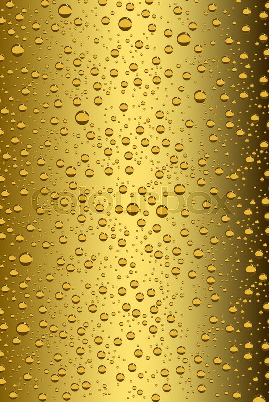 535x800 Beer Bubbles Background, Vector Illustration Stock Vector
