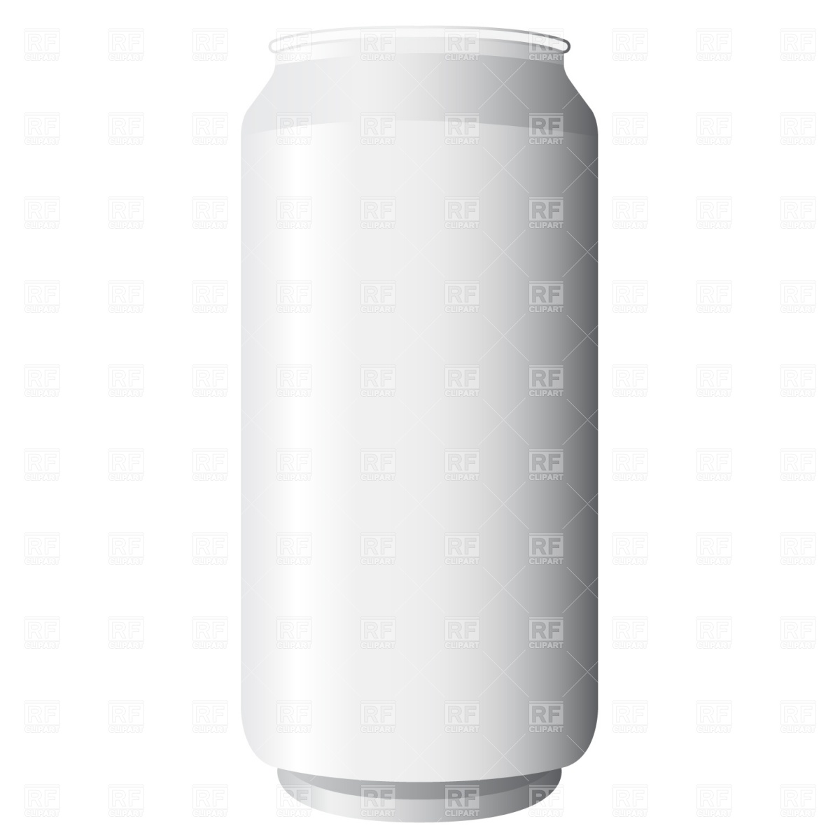 1200x1200 Blank Beer Can Vector Image Vector Artwork Of Food And Beverages