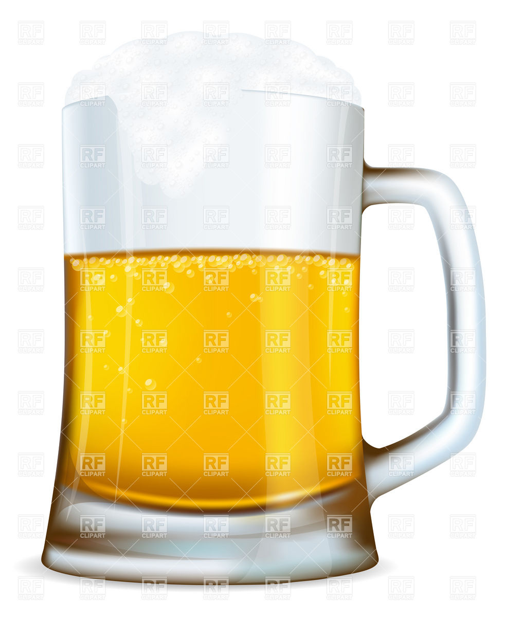 982x1200 Beer Mug With Foam Vector Image Vector Artwork Of Food And