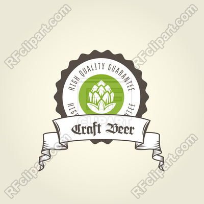 400x400 Craft Beer Vintage Emblem