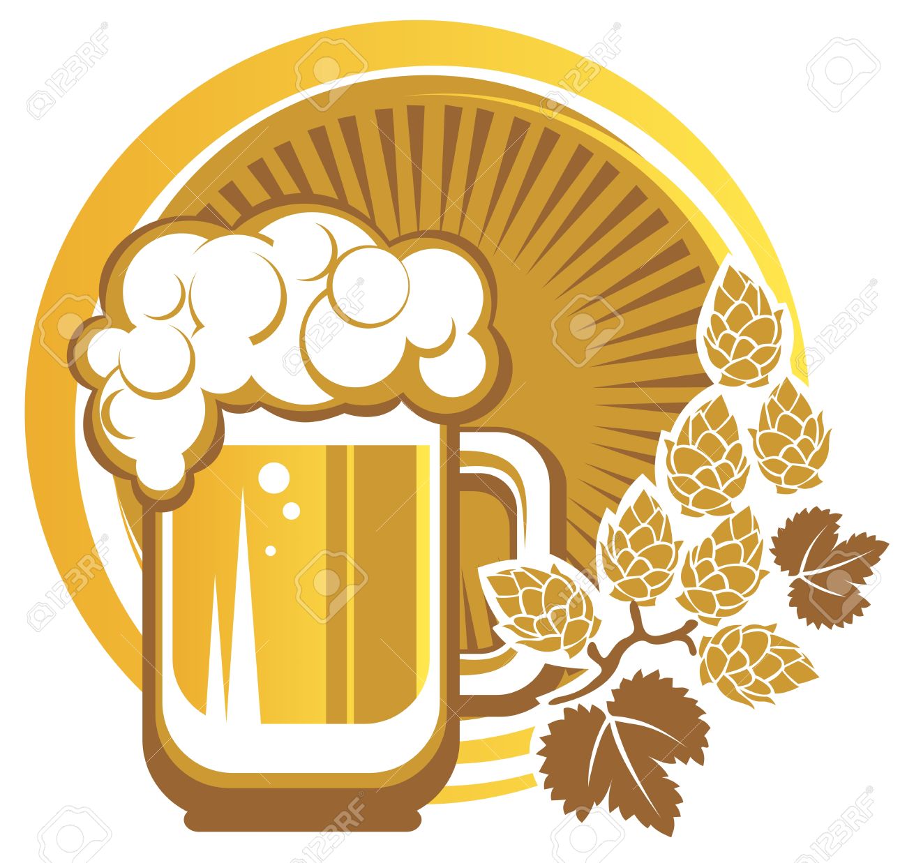 1300x1237 Hops Clipart Beer Hop ~ Frames ~ Illustrations ~ Hd Images ~ Photo