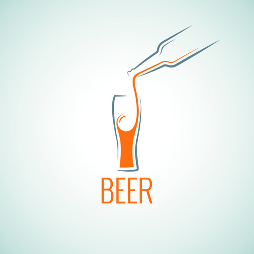 500x500 Beer Menu Logo Vector Graphics Free Vector In Encapsulated