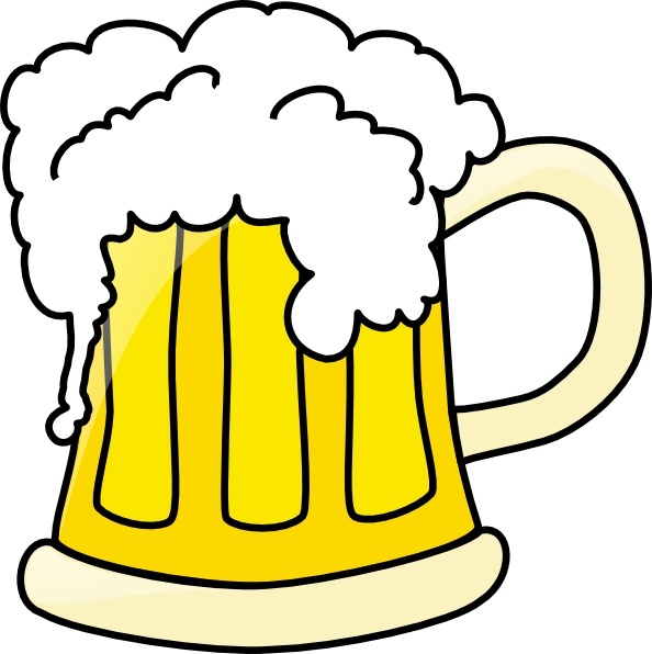 594x596 Beer Mug Clip Art Free Vector In Open Office Drawing Svg ( .svg