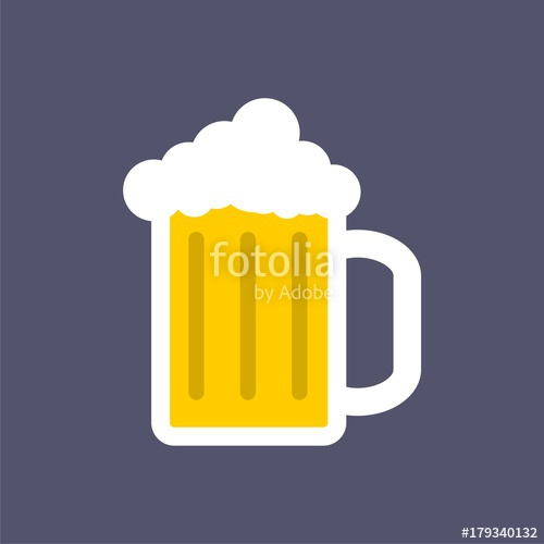 500x500 Beer Icon, Beer Vector Icon Stock Image And Royalty Free Vector