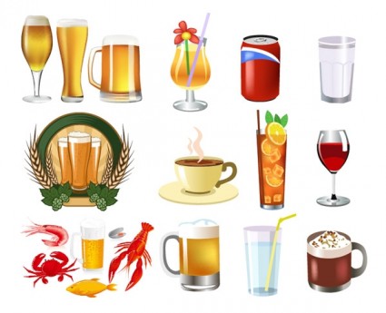 425x345 Drink Beer And Other Vector Free Vectors Ui Download