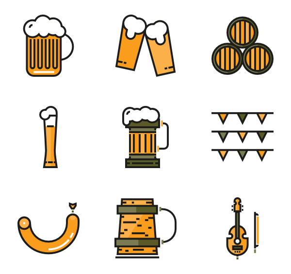 600x564 Beer Icons