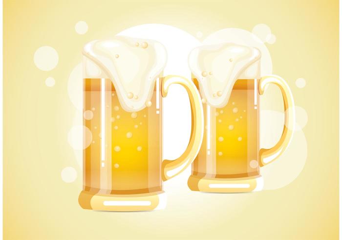 700x490 Glass Beer Vector