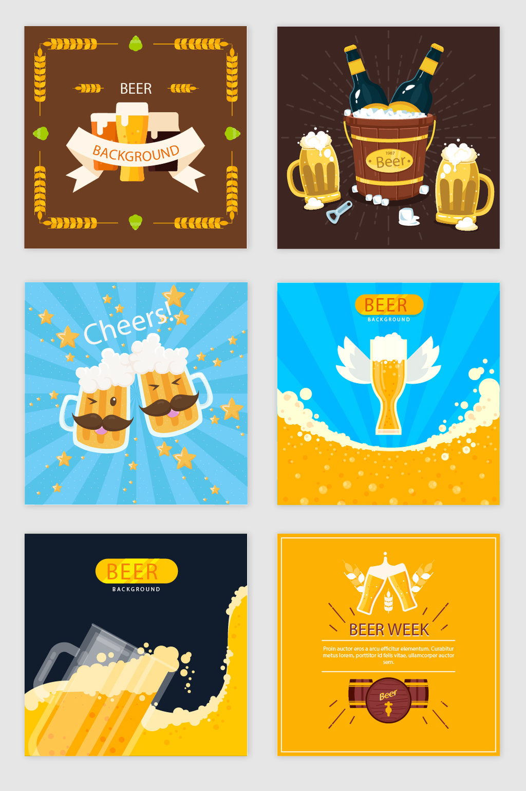 1024x1540 Beer Vector] Images,templates,psd Free Download On Pikbest