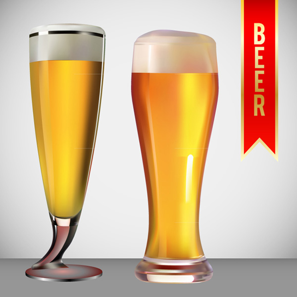 600x600 Realistic Beer Life Vector Free Vector Download