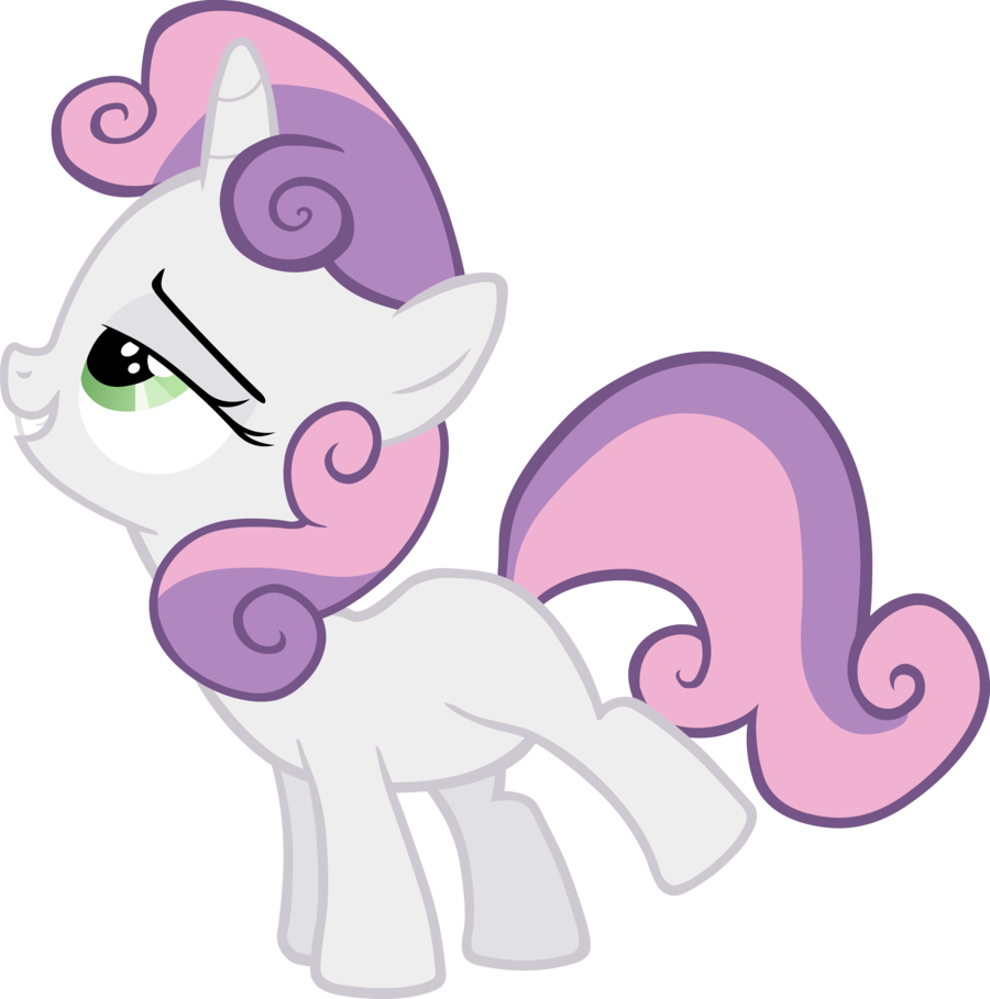 900x909 Sweetie Belle Vector By Scrimpeh