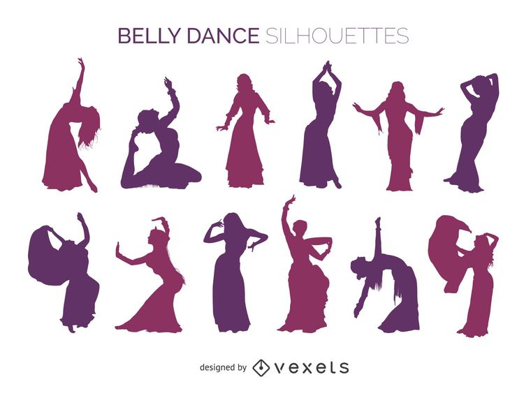 760x570 Belly Dancer Silhouettes