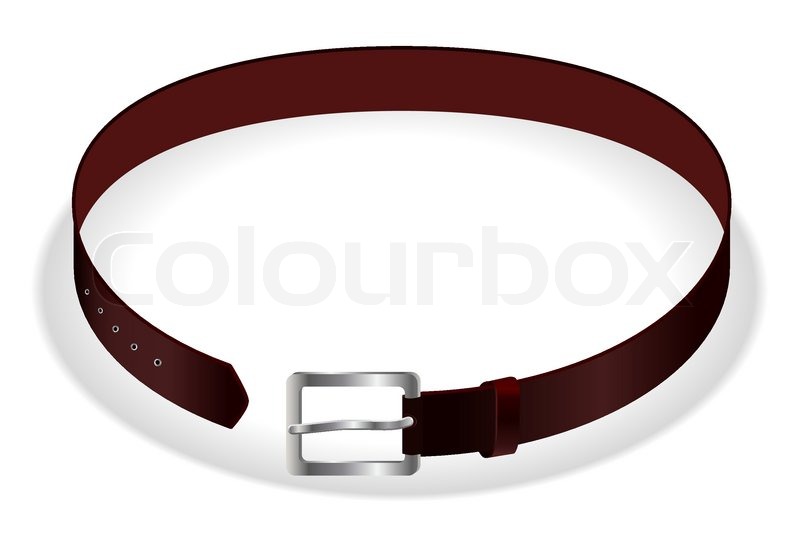 800x534 Vector Leather Belt Stock Vector Colourbox