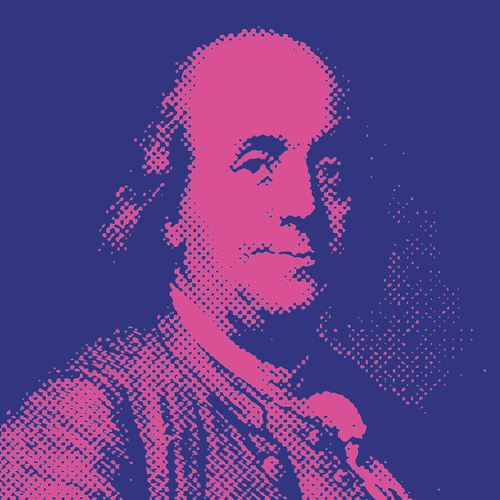 500x500 Buy Vector Benjamin Franklin Illustration Royalty Free Vectors