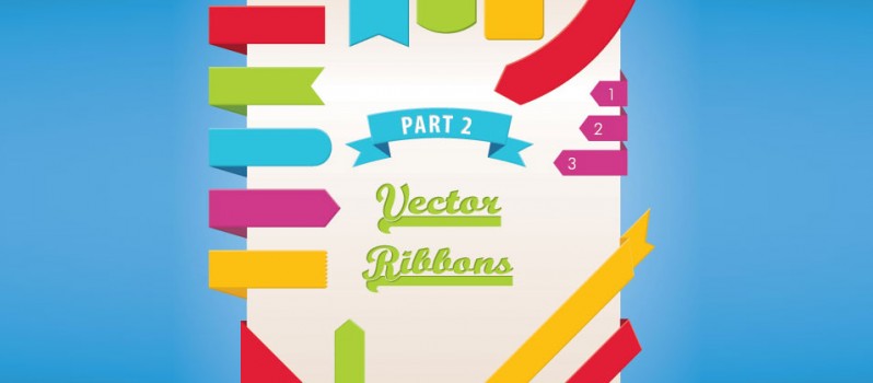 798x350 Best Free Ribbons Psd Amp Vector Files Download