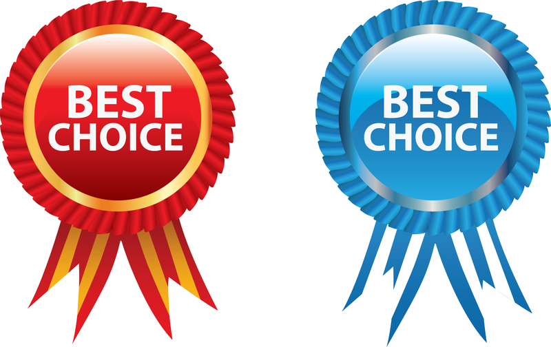 800x504 Free Vector Best Choice Label