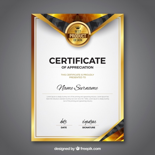 626x626 Award Certificate Vectors, Photos And Psd Files Free Download