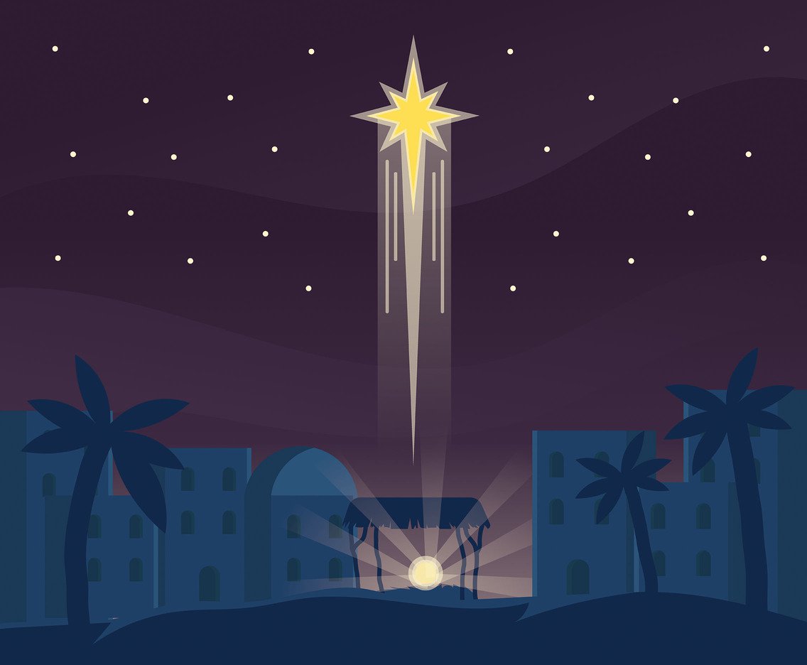 1136x936 Star Of Bethlehem Vector Vector Art Amp Graphics